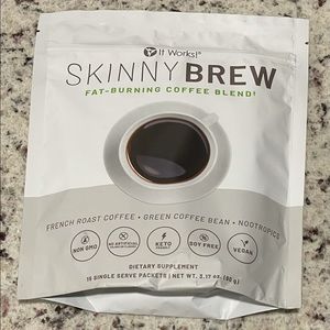 It Works Skinny Brew Keto 6 packets
